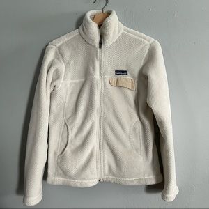 Patagonia Cream Zip-Down
